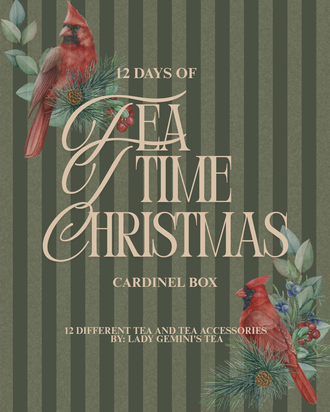 Christmas tea time advent calendar preorder